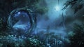 This fantasy creation exudes a mythical aura, adding an element of magic and mystery. Generative Ai