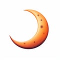 Fantasy Crescent Illustration With Mysterious Atmosphere