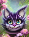 Fantasy Cute Kawaii baby Cheshire cat kitten