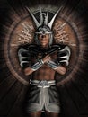 Fantasy Egyptian warrior