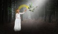 Fantasy Fairy, Young Girl, Love, Hope, Peace, Nature