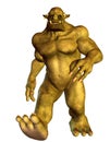 Fantasy figure running Orc