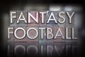 Fantasy Football Letterpress