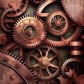 Fantasy fractal steampunk Royalty Free Stock Photo