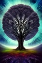 fantasy giant enchanted tree generated by ai