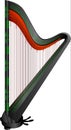 Fantasy gothic harp