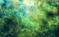 Fantasy green nature abstract background