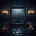 Fantasy Haunted Mirror at Night