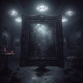 Fantasy Haunted Mirror at Night