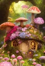 Fantasy home for gnomes