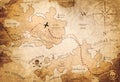 Fantasy land map