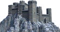 Fantasy Ledieval Stone Castle, Isolated