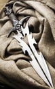 Fantasy metal dagger Royalty Free Stock Photo