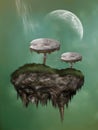 Fantasy mushroom Royalty Free Stock Photo