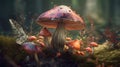 fantasy mushroom art