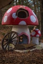 Fantasy mushroom house Royalty Free Stock Photo