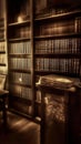 Fantasy Mysterious Library