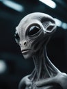 Photography of an ultra realistic Alien in dramatic light