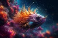Fantasy sea creature Royalty Free Stock Photo
