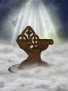 Fantasy throne Royalty Free Stock Photo