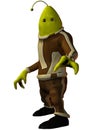 Fantasy Toon Alien Royalty Free Stock Photo