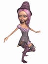 Fantasy Toon Figure Royalty Free Stock Photo