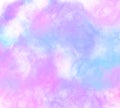 Fantasy unicorn background and pastel color.The unicorn in pastel sky with rainbow. Pastel clouds and sky.Cute bright candy Royalty Free Stock Photo