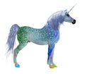 Fantasy Colored Unicorn