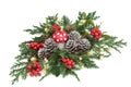 Fantasy Winter and Christmas Decoration Royalty Free Stock Photo