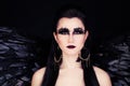 Fantasy Woman Black Angel or Raven