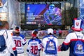 Fanzone in city Kosice during ice hockey championship 2019