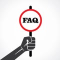 FAQ banner