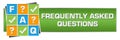 FAQ - Frequently Asked Questions Green Colorful Horizontal