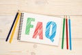 FAQ, frequently asked question concept