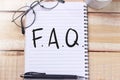 FAQ, Frequently Asked Questions. Motivational internet business words quotes