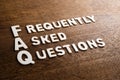 FAQs Wood Letters