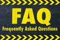 FAQ - frequently asked questions word