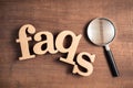 FAQs with Magnifying Glass