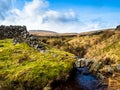 Dead Mans Hill with stream. Nidderdale. Yorkshire Dales