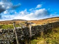 Dead Mans Hill with wall. Nidderdale. Yorkshire Dales