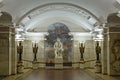 St. Petersburg, the lobby of the metro station Pushkinskaya