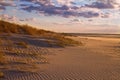 Far rockaway beach, sanddunes on beach, empty beach during sundown, beautiful beach in nature