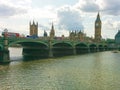 Far veiw of Big Ben clock - Big Ben London