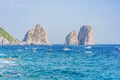 Faraglioni Rocks, Capri, Italy Royalty Free Stock Photo