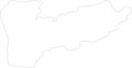 Farah Afghanistan outline map