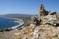 Faraklou castle in Rhodes island