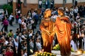 The farewell in the Easter Week Procession of the Brotherhood of Jesus in his Third Fall on Holy Monday in Zamora, Spain.