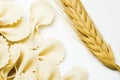 Farfalle Capellini Texture Royalty Free Stock Photo