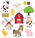 Farm Animals Royalty Free Stock Photo