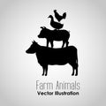 Farm animals design